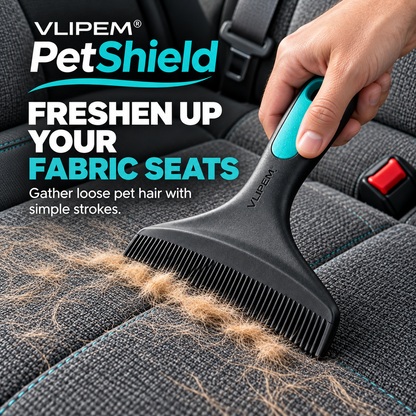 VLIPEM® PetShield Reusable Pet Hair Remover for Car Seats & Mats