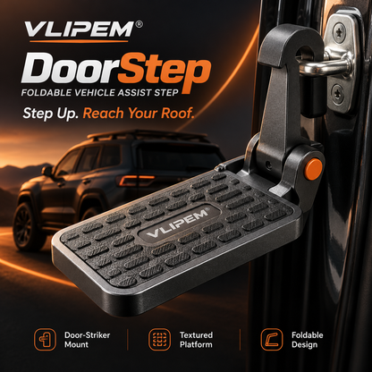 VLIPEM® DoorStep Foldable Car Door Step for Easy Roof Access