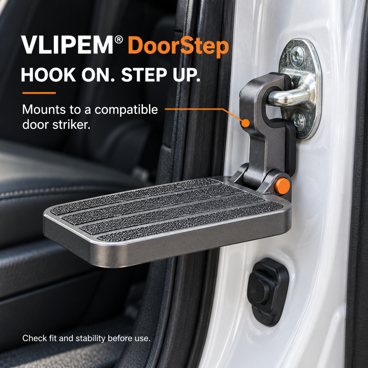 VLIPEM® DoorStep Foldable Car Door Step for Easy Roof Access