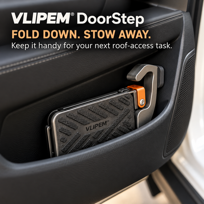 VLIPEM® DoorStep Foldable Car Door Step for Easy Roof Access