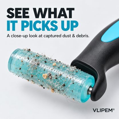 VLIPEM® AirVent Mini Gel Roller for Car Vents & Tight Crevices