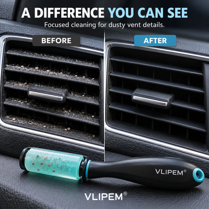 VLIPEM® AirVent Mini Gel Roller for Car Vents & Tight Crevices