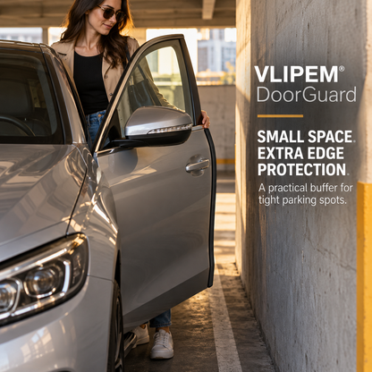 VLIPEM® DoorGuard Car Door Edge Protector for Minor Bumps